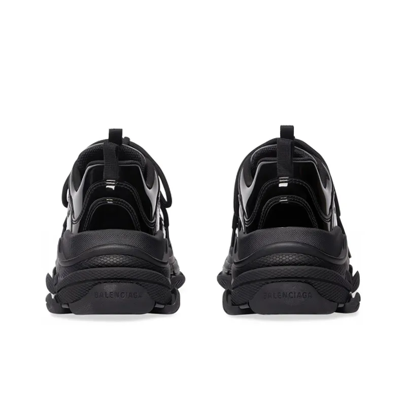 Balenciaga Triple S Black Patent-5