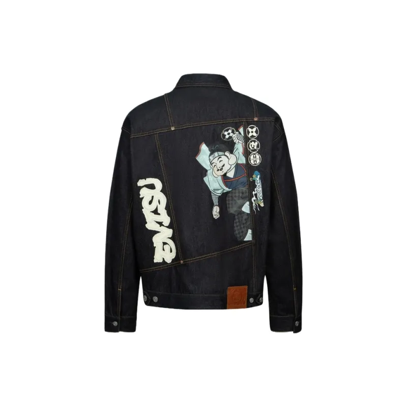 EVISU Denim Jackets & Coats Men's Denim Blue-1