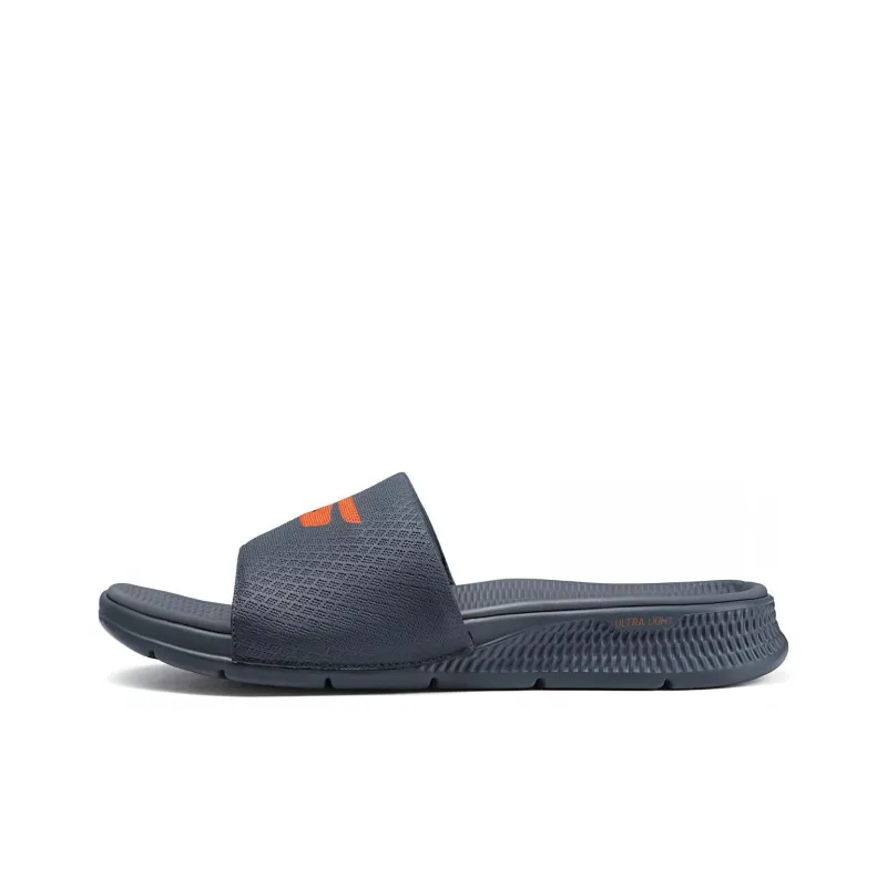 Skechers Slip Resistant Slide Slippers Men's Charcoal Gray-0