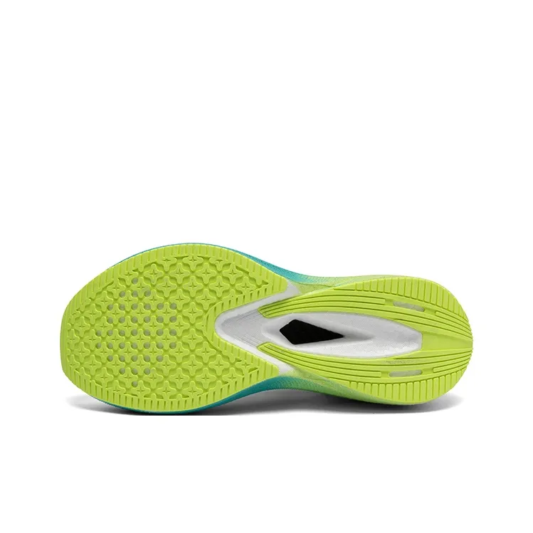 LPMX Running Shoes Men Low Top White/Turquoise-4