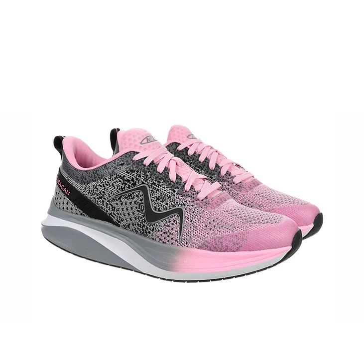 MBT Running Shoes Women's Low Top Gray/White-2