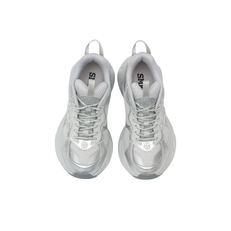 SMFK Low Top Chunky Sneakers Women's Dusty Gray-2