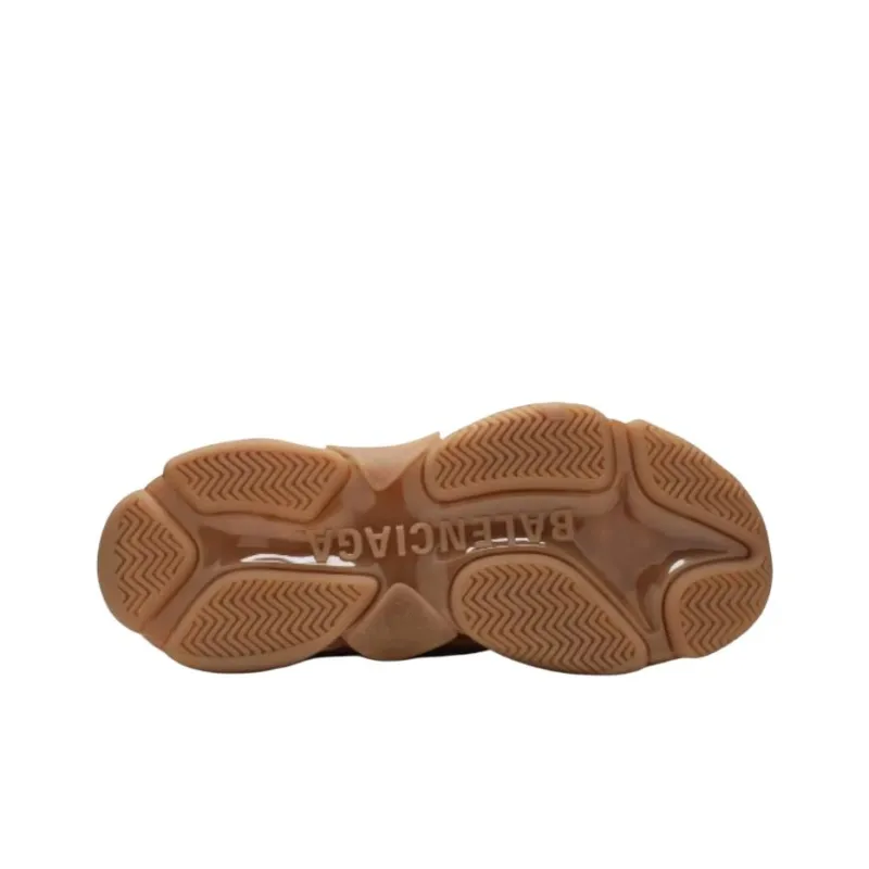 Balenciaga Women's Triple S 'Clear Sole - Light Camel'-4