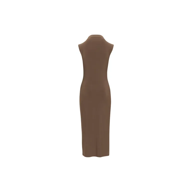 ARITZIA Wilfred Botanist Dress Sleeveless Dress Women's Cocoa Bean-1