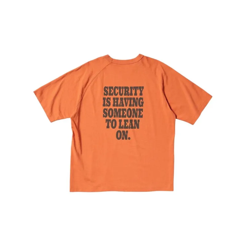 UNIQLO X PEANUTS Co branded Series T Shirt Unisex Orange Yellow-1