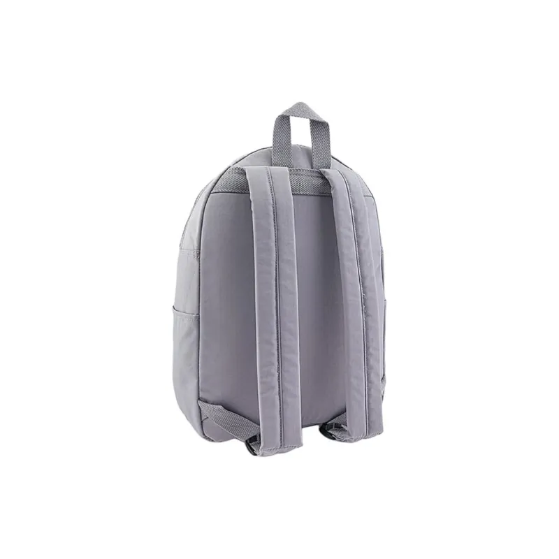 Kipling Polyamide With Nylon Backpack Large Size Unisex Dove Gray-2