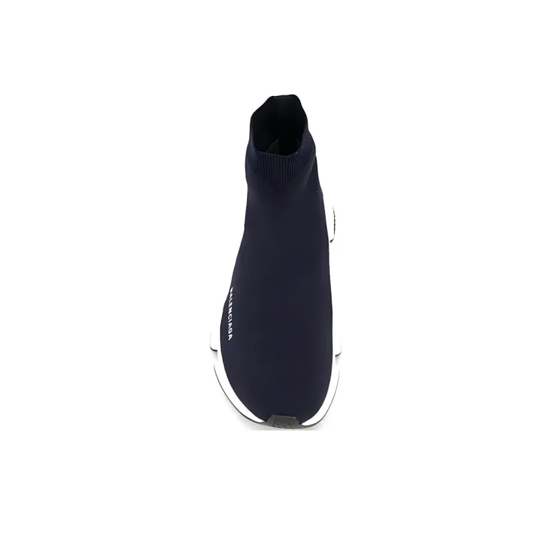 Balenciaga Speed Trainer Navy White Sole-3