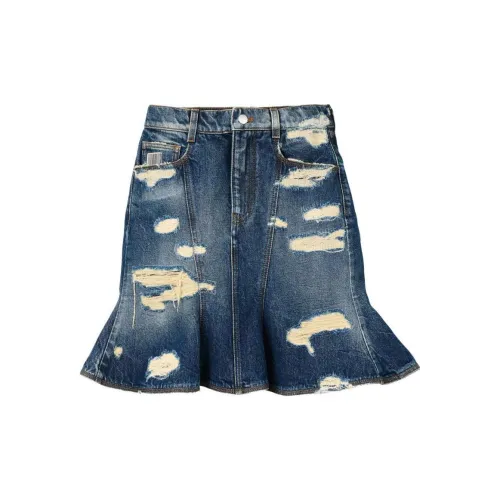 MARC JACOBS Denim Short Skirts Women's Dark Blue