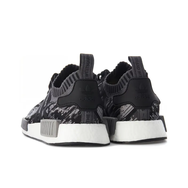 Adidas Originals Nmd R1 Core Black Grey Three-3