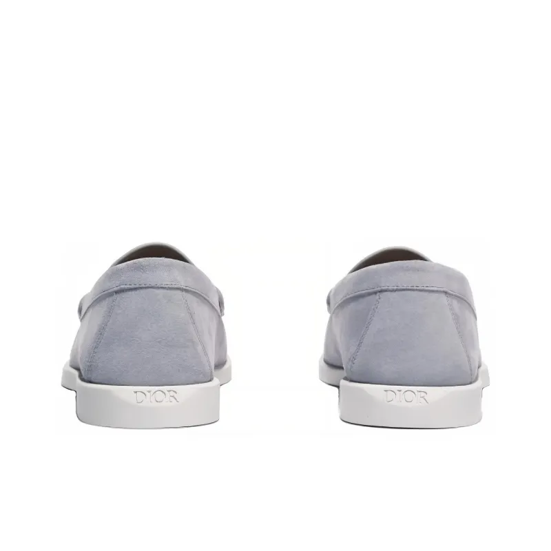 DIOR Granville Casual Loafers Shoes Men's Gray-4