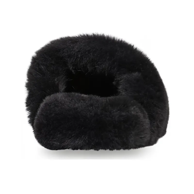 Balenciaga Teddy Mules 'Black'-4