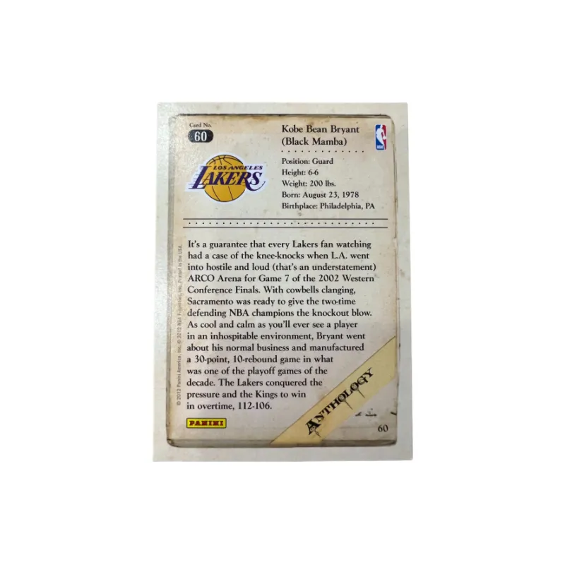 PANINI Lakers Kobe Bryant Little Flying Knight Collection Pack Rare Card Sports Cards 1 Pc-1