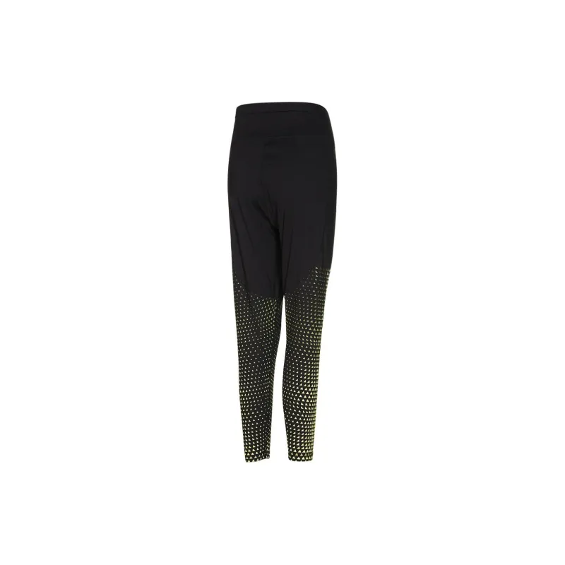 PUMA Sports Pants Women's Black Light Yellow Print-1