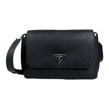 GUESS Soft Artificial Leather Shoulder Bag, Crossbody Bag Regular Women's Black