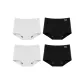 G Set-Pure and Ethereal Atmosphere-White+White+Black+Black (4 Pack)