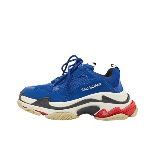 Balenciaga Triple S Navy Red Sole