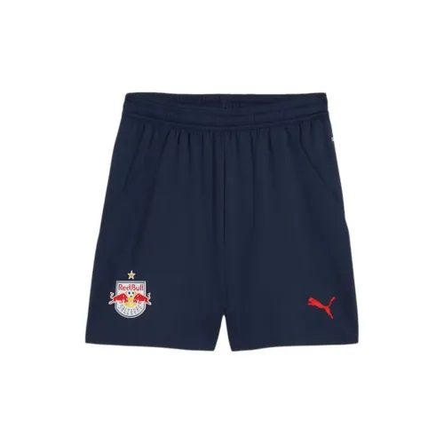 PUMA FC Red Bull Salzburg SS24 Soccer Bottoms Men's Blue Red