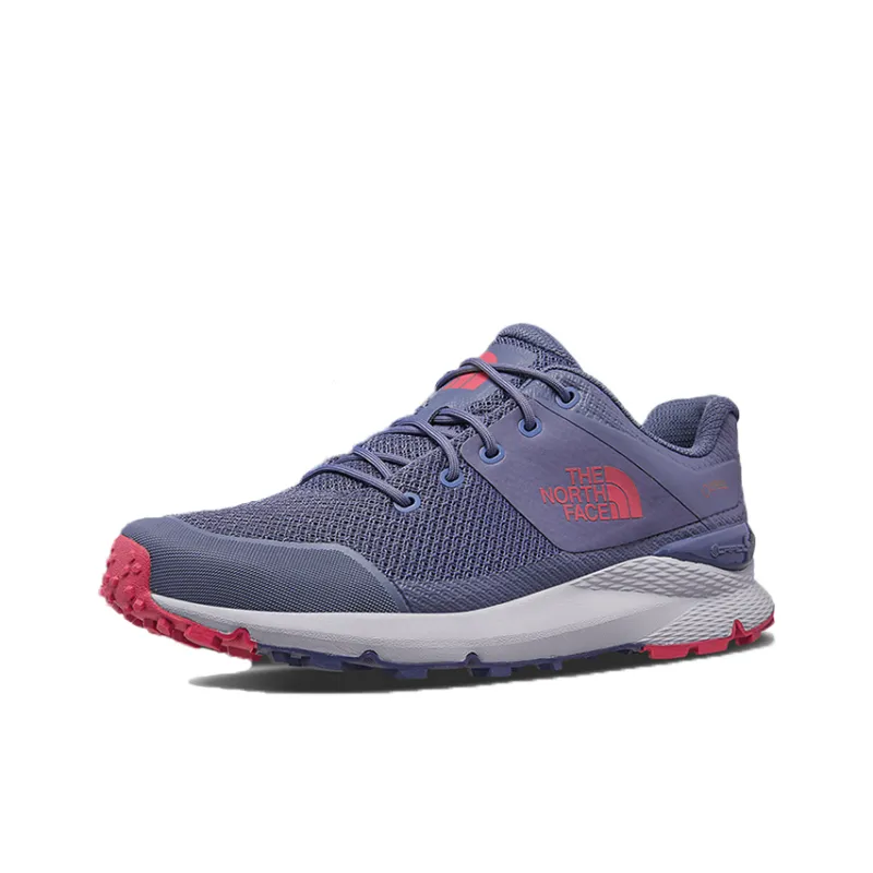 THE NORTH FACE Slip Resistant Low Top Trekking Shoes Women's Gray Pink-0