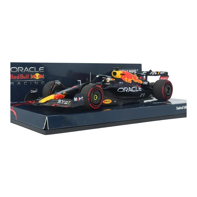 MINICHAMPS ORACLE RED BULL RACING RB18 Spanish Grand Prix Champion, Resin Assembled Models-2
