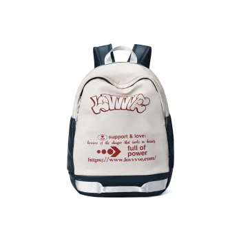 LOVVVVE PU Backpack Regular Unisex White