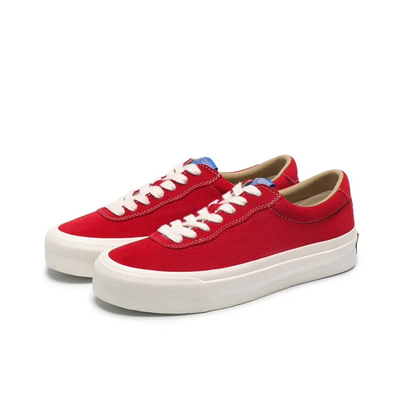 TC Tcmade 001p Anti-Slip Wear-Resistant Low-Top Canvas Shoes Unisex Red-2