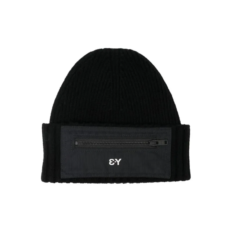 Y 3 Free Shipping With AdiClub Y 3 Patch Beanie-0