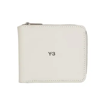 Y-3 Logo-print Leather Wallet