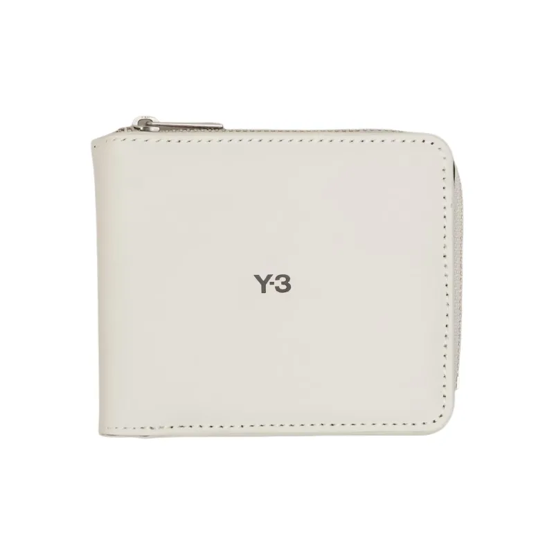 Y-3 Logo-print Leather Wallet-0