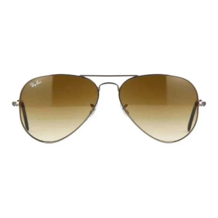 RayBan Subject To Official Website Oval Sunglasses Men's Brown-1