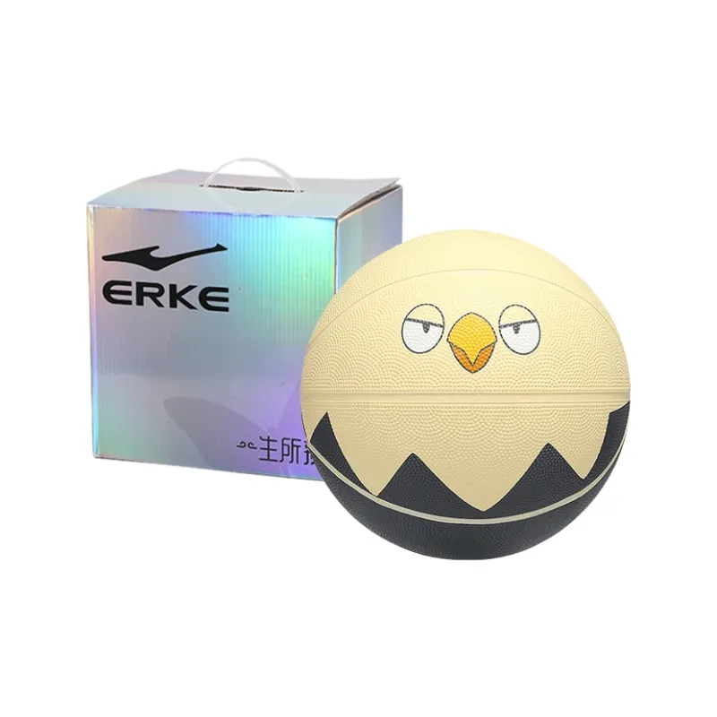 Erke Rubber Basketball Hawk Jam Size 7 Ball Training Unisex-1