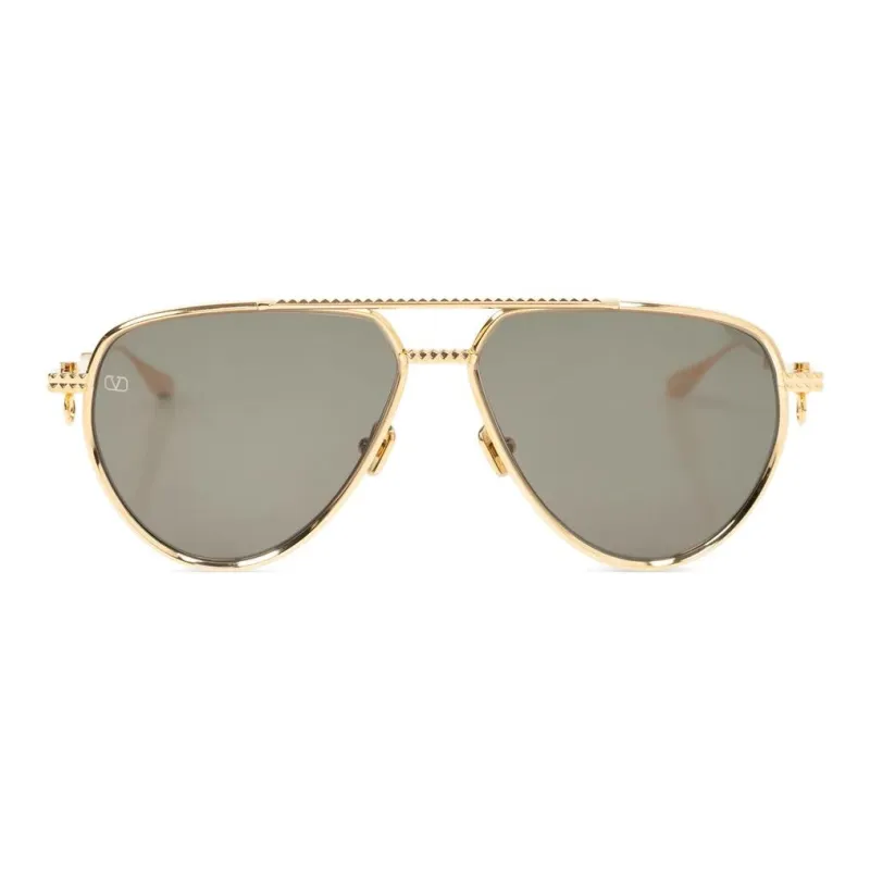 Valentino Aviator Sunglasses-1