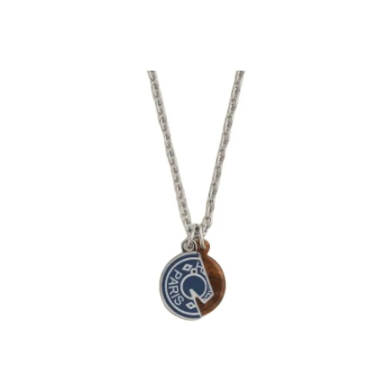 HERMES Buffalo Horn Necklaces Men's Black/Klein Blue/Light Blue/White/Orange/Dark Blue/Red/Brown/Peach Pink-5