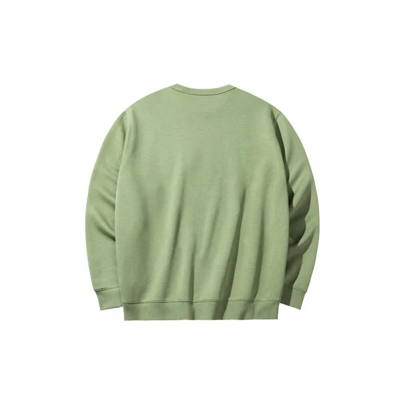 Anta Life Collection Sweatshirt Men's Gray Pea Green-1