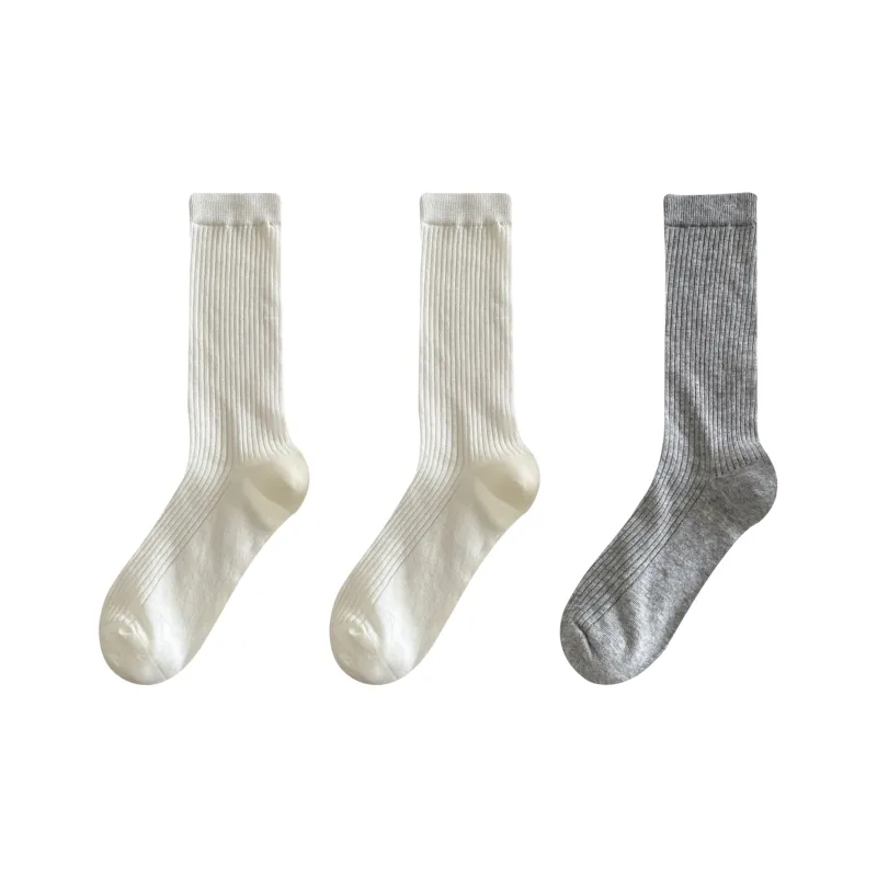 XXLLG Mid Calf Socks Women's 3 Pack-0