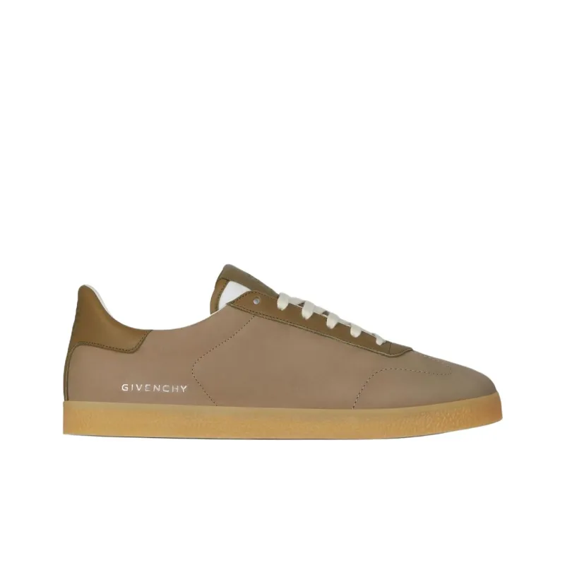 Givenchy Town Low Top Skateboard Shoes Men's Khaki Brown-1