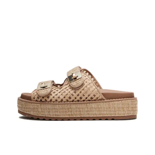 STEVE MADDEN Slide Slippers Women's Brown