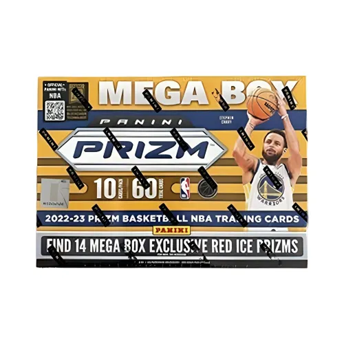 PANINI 2022 23 Panini Prizm Mega Red Crushed Ice Basketball Sports Cards 1 Box Included