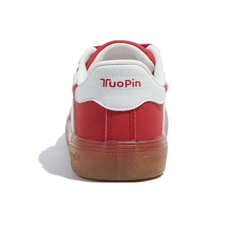 TUOPIN Pie Shoes Slip Resistant, Abrasion Resistant, Lightweight Low Top Skateboard Shoes Women's-9