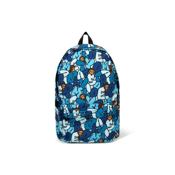 BABY MILO STORE BY A BATHING APE Polyester Backpack Regular Unisex Blue/Green
