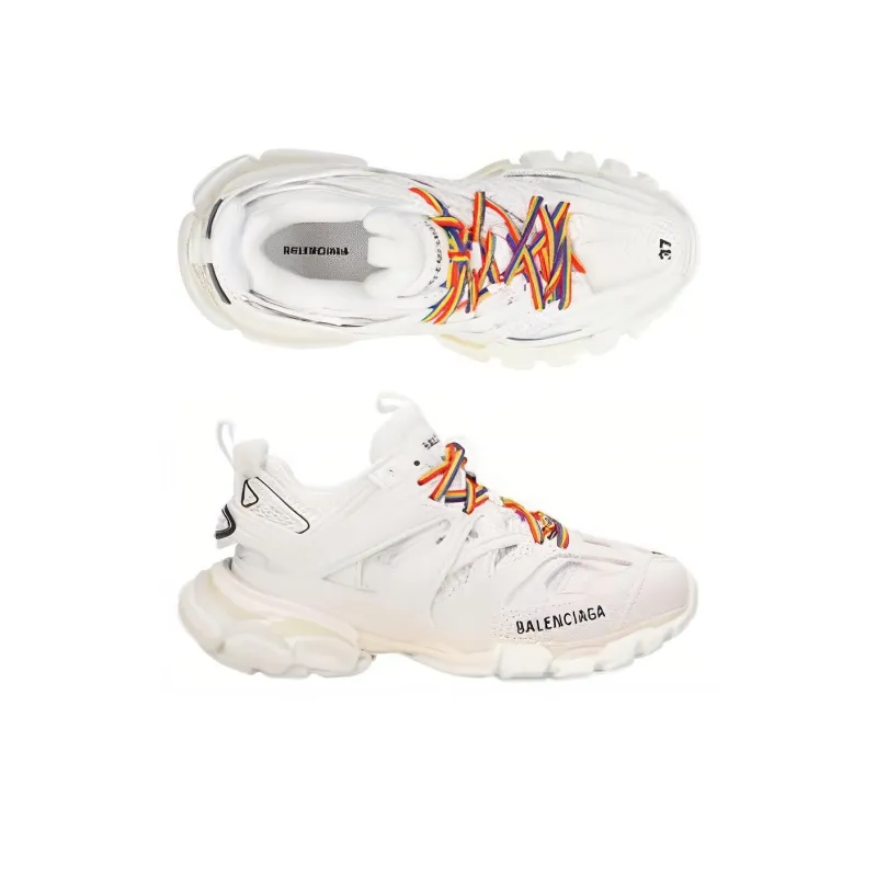 Balenciaga Track Trainer 'White Multi' Women's-3