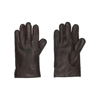 VINCE Cashmere Knit Gloves Men's Black