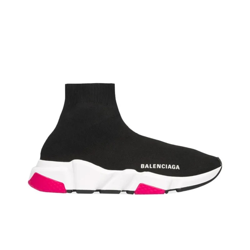 Balenciaga Speed Trainer Black Pink Women's-1