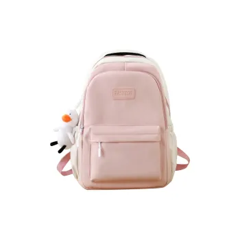 Cwatcun Nylon Backpack Regular Women's Pink/Purple/Black/Green/Blue