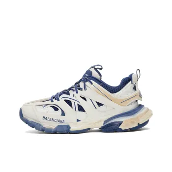 Balenciaga Track Worn Out White Blue Women's
