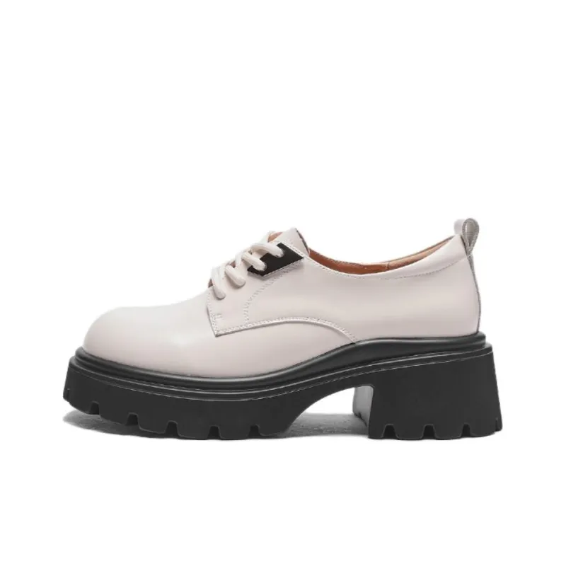 Hotwind Casual Single Shoes 6cm Women's White-0