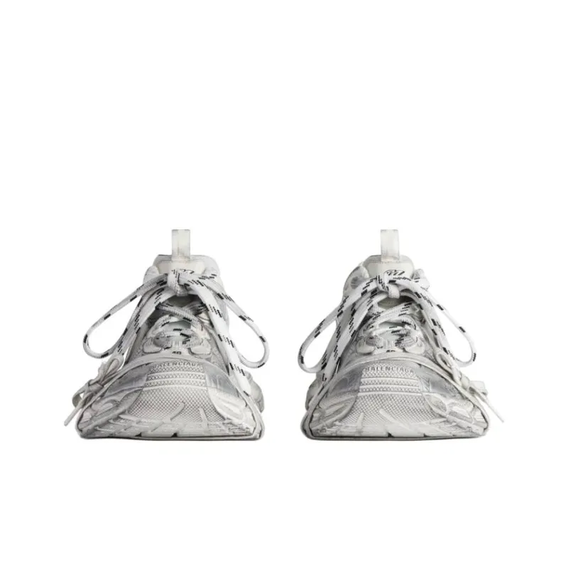 Balenciaga 3XL White Silver Summer Mesh-2
