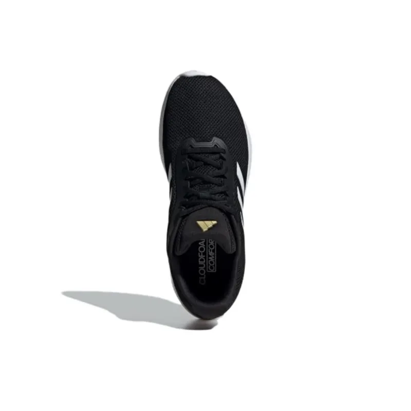 Adidas Cloudfoam Anti Slip Wear Resistant Low Top Casual Shoes Men's Black-3