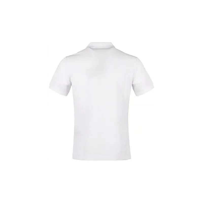 Burberry Lapel Cardigan Short Sleeve Polo Shirt White-1