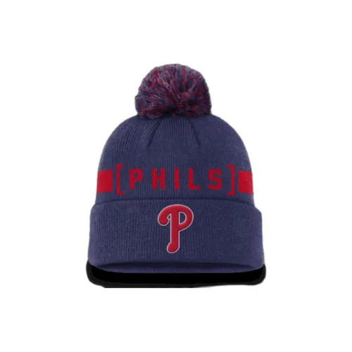 Nike Philadelphia Phillies Hometown Peak Men's Nike Mlb Cuffed Pom Beanie