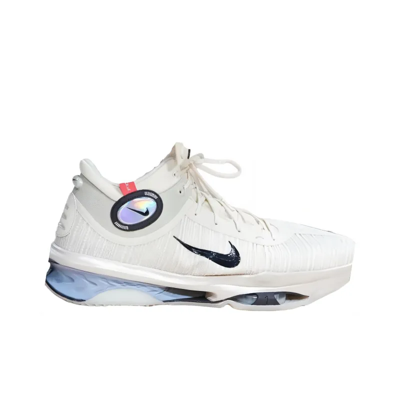 Nike GT Jump 2 'Air Total Foamposite Max' Durable Breathable Low Top Basketball Shoes Men's White-1